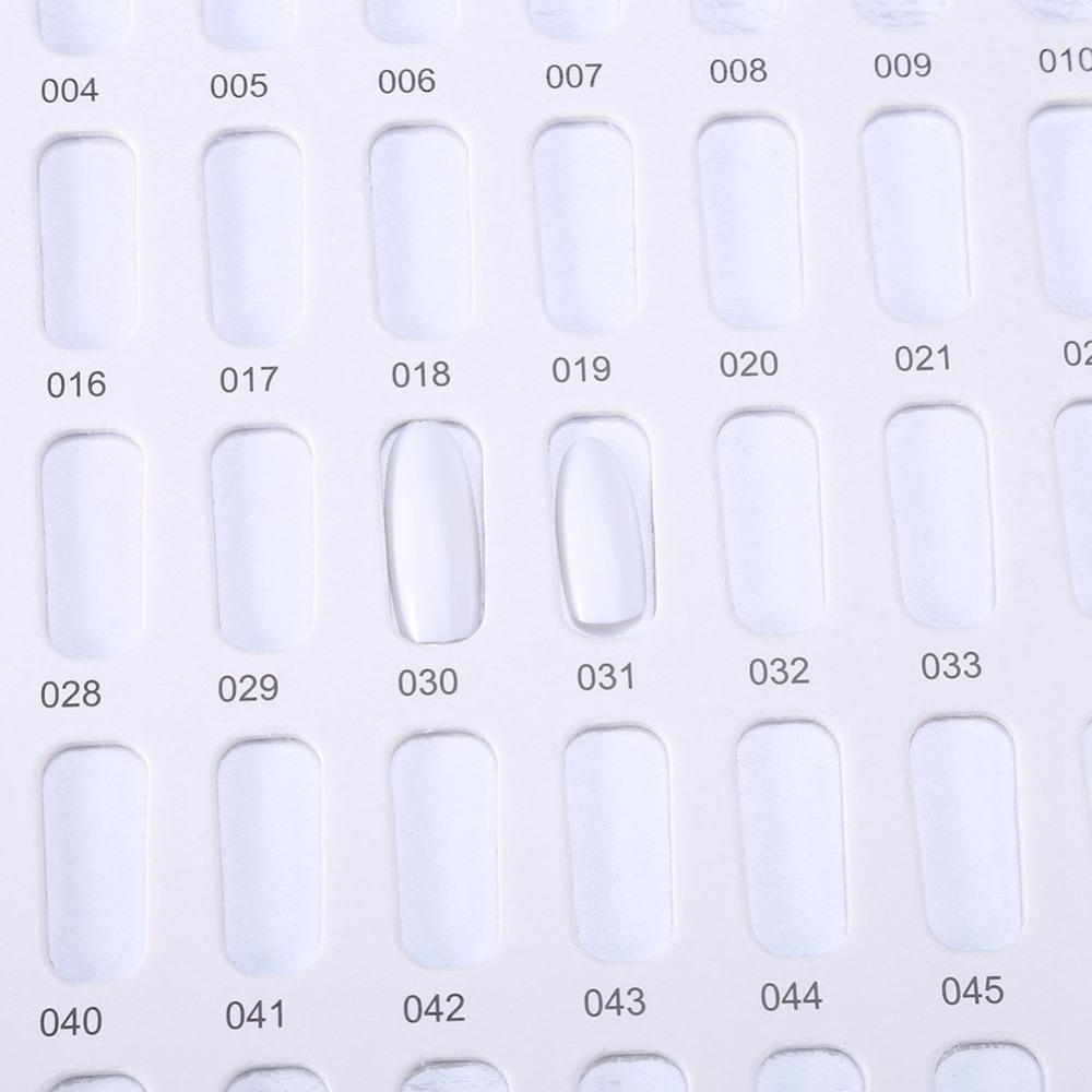 High Grade Nail Color Display Book 120 Colors Nail Polish Display Board Design Tool