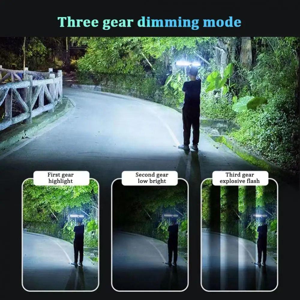 Solar Camping Lamp Long Strip Night Market Lampu Portable LED Tube Fishing