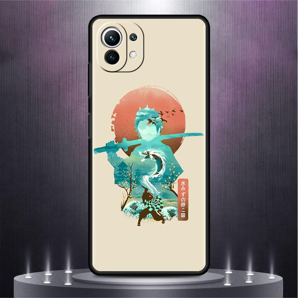 Чехол для Xiaomi Mi Poco X3 X4 NFC M3 Mi 11 11T 10 T 9T 12 9 10T Lite силиконовый чехол для телефона Demon Slayer Anime