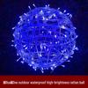 Outdoor Waterproof LED Rattan Ball String Lights for Tree Decoration and Festival Ambiance