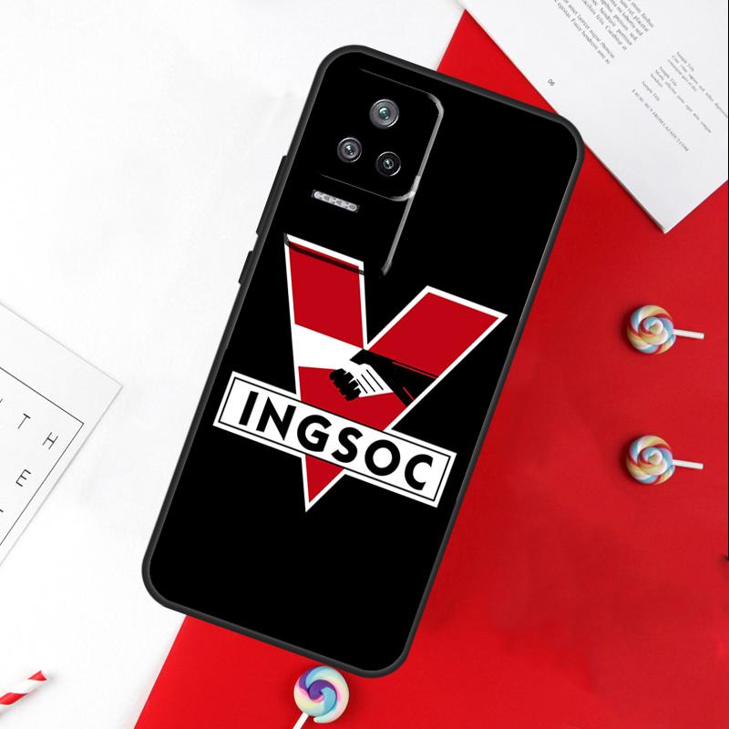 1984 Джордж Оруэлл Чехол для Xiaomi 15 Ultra 13 14 11T 12T 13T 14T Pro POCO X7 Pro X3 X5 X6 M6 F5 F6 Pro