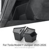 Для Tesla Model Y Juniper 2026 2026 Автомобильный задний боковой ящик для хранения багажа TPE Органайзер для хранения багажа Аксессуары для интерьера автомобиля