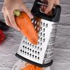 Four-side Box Grater Vegetable Slicer Tower-shaped Potato Cheese Grater Multi-purpose Vegetable Cutter Kitchen Accessories