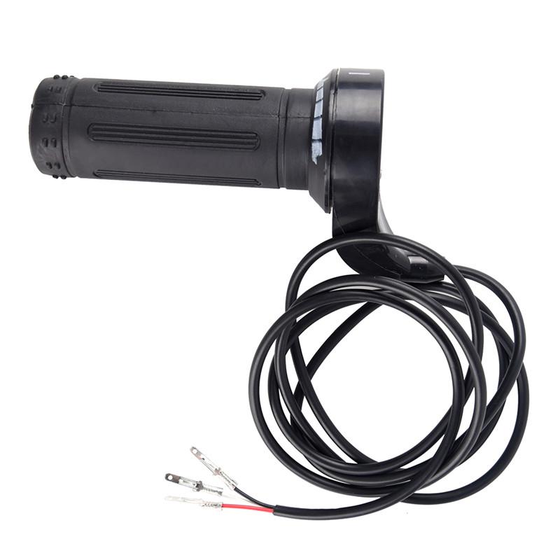 24 В 36 В 48 В 3-проводная поворотная ручка дроссельной заслонки для электрического скутера 7/8" руль