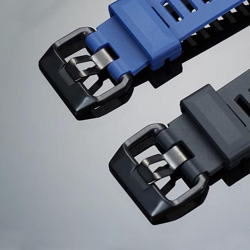 Для спортивных часов Casio серии G-SHOCK 3515 GBD-H2000 Модифицированный силиконовый ТПУ ремешок для часов Ремешок Мужской Водонепроницаемый Браслет Черный
