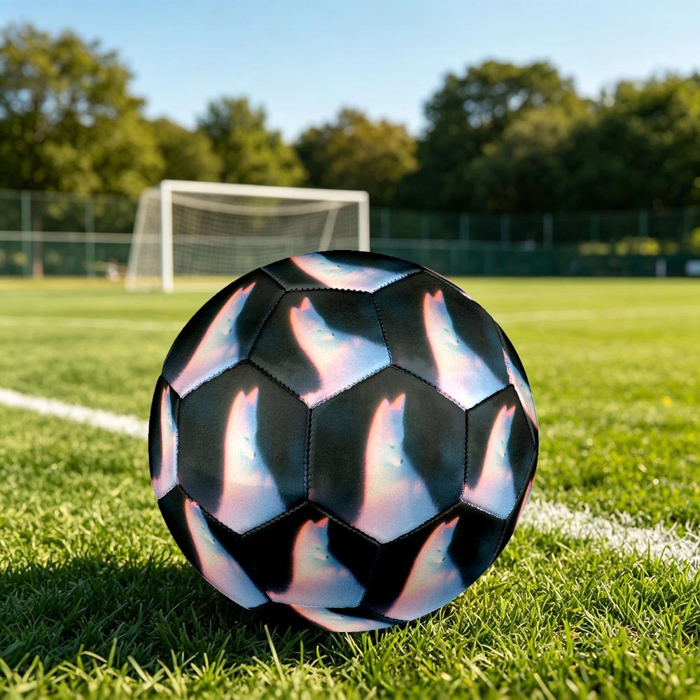 1pc Fox Size 5 Soccer Ball Professional Match Training Football Indoor &Outdoor Sports Ball Lightweight Durable c6559