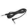 Кабель для гитарного инструмента uxcell 3M TRS Angle Electric Bass Cable Cord для бас-гитары Black 6mm-6mm Straight-Right