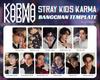 Stray Kids БАН ЧАН АЛЬБОМ KARMA ОФИЦИАЛЬНАЯ ФОТОКАРТОЧКА