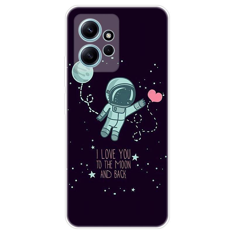 Для Xiaomi Redmi Note 12 Note12 4G чехол Мягкая силиконовая задняя крышка Мультяшный чехол для телефона Разнообразие