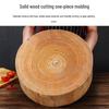 Hengxi Pine Wood Round Cutting Board