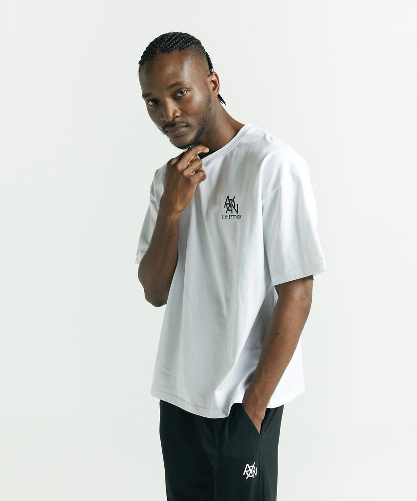 AINIFFON Oversized U.S.W Short Sleeve White
