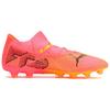 Puma Future 7 Ultimate Comfortable Ag Hg Football Shoes Men Football Shoes Pink Black 107702-03