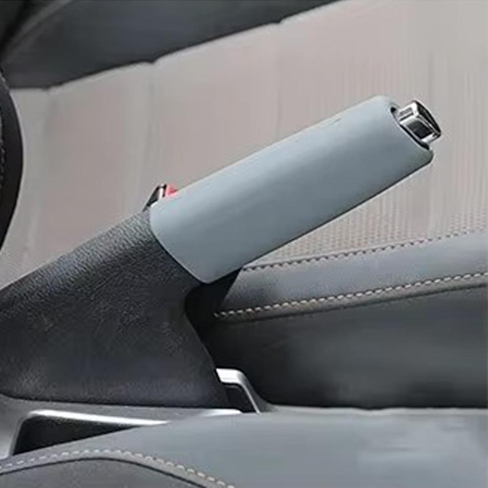Silicone Car Handbrake Cover Anti-slip Easy To Install Handbrake Grip Cover Car Hand Brake Sleeve Car Interior Accessories