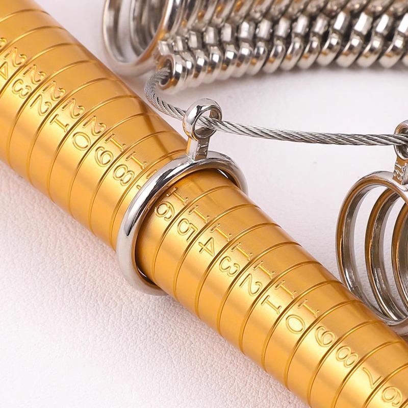 Гонконгский кольцемер - Инструмент для измерения пальца для точного размера кольца