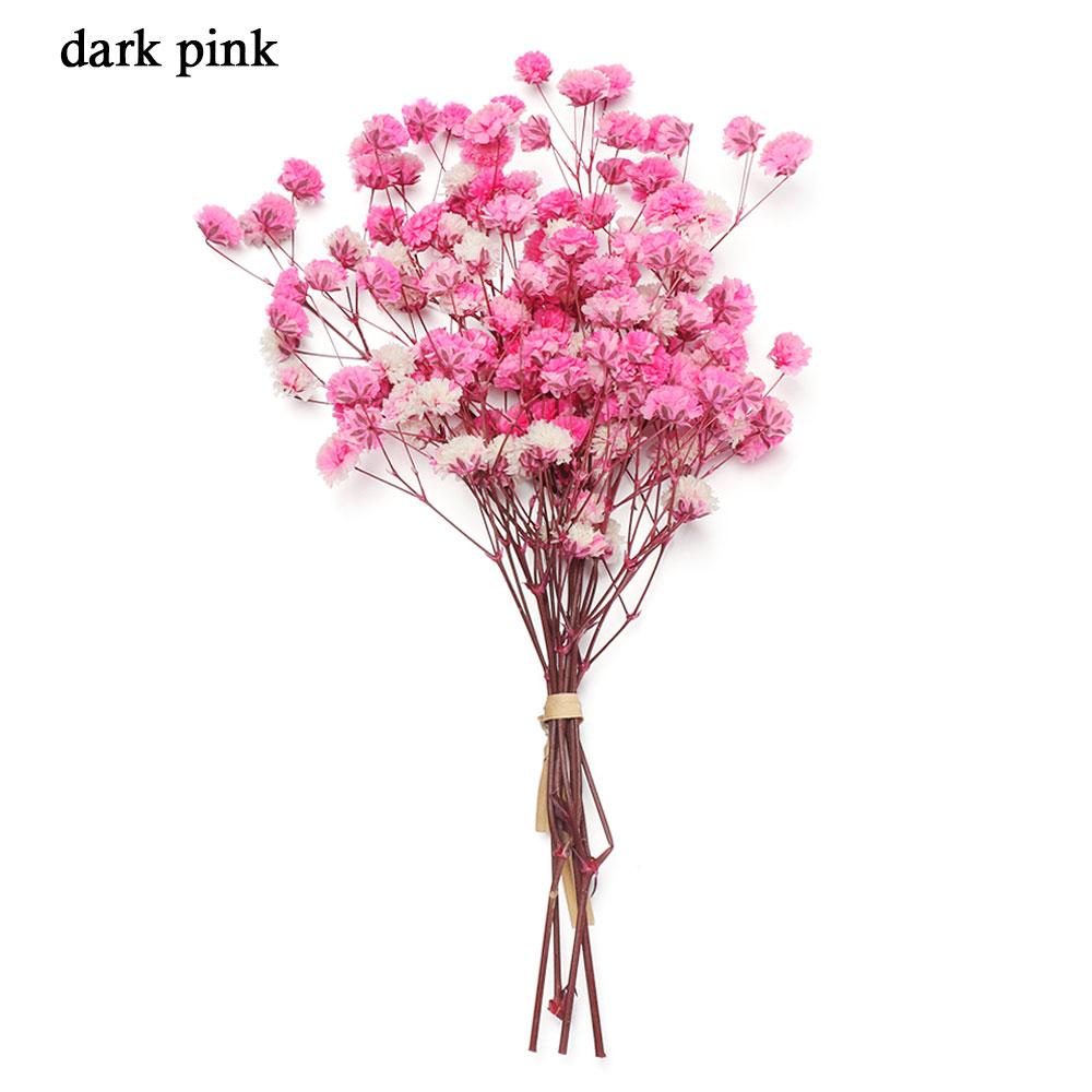 Натуральные Материалы Домашний Декор Живые Цветы Мини Гипсофила Натуральные Сушеные Букеты Растительные Стебли