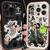 Чехол для iPhone 13 16 Pro Max 15 Plus 14 12 16e 11 13Pro 15Pro 14+ Мягкий чехол 16+ Аниме One Piece