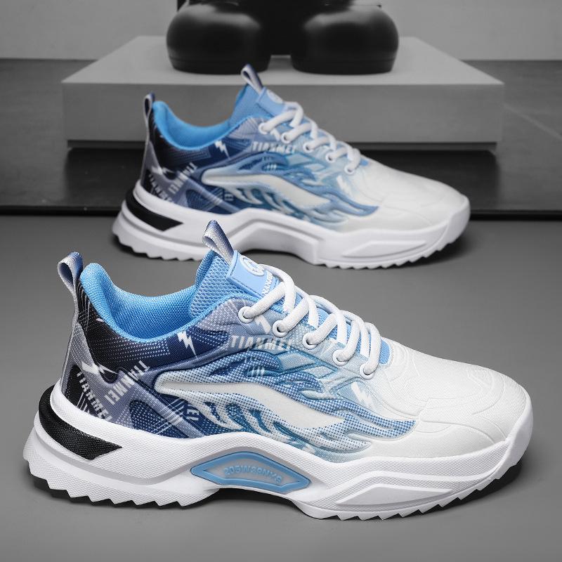 Men's Shoes New Spring and Autumn Youth Sports Shoes Men's Running Casual Men's Versatile Breathable Dad Trendy Shoes
