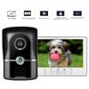 7-дюймовый TFT LCD проводной видеодомофон дверной звонок система внутренней связи ИК ночное видение