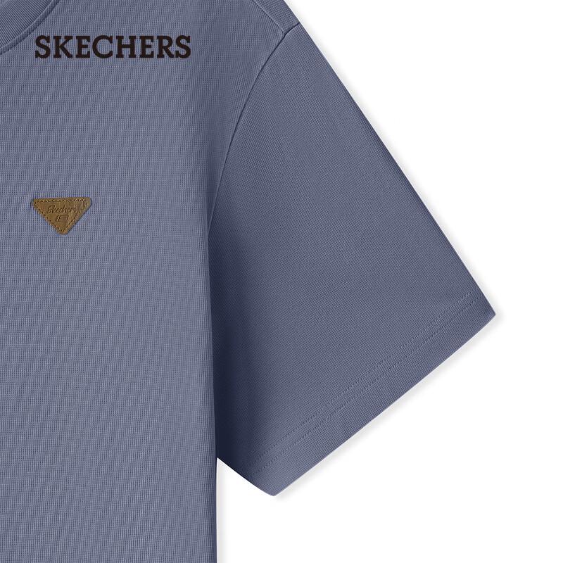 Skechers Унисекс Вязаная футболка с коротким рукавом охлаждающая