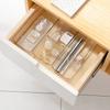 Transparent Plastic Trays Organizer Compartment Stackable Drawer Dividers  Bedroom Dresser