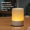 2024 Simple Aroma Diffuser Desktop Mini Air Humidifier Ultrasonic Sprayer Aromatherapy Essential Oil Difusor with RGB Light