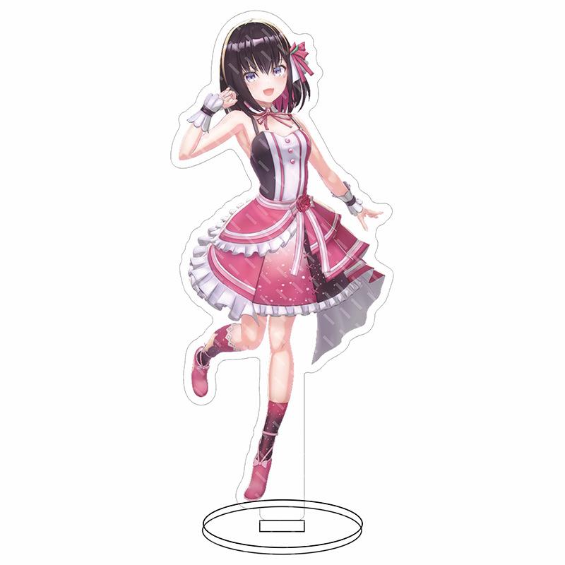 Hololive аниме персонаж новая модель двусторонняя акриловая подставка высокого разрешения модель милый декор стола подарок на день рождения, Рождество, хит продаж
