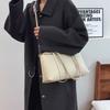 2025 Autumn and Winter New Armpit Bag Tote Bag Premium Texture Bag Women's Soft Commuter Boston Shoulder Method Mixed Bag