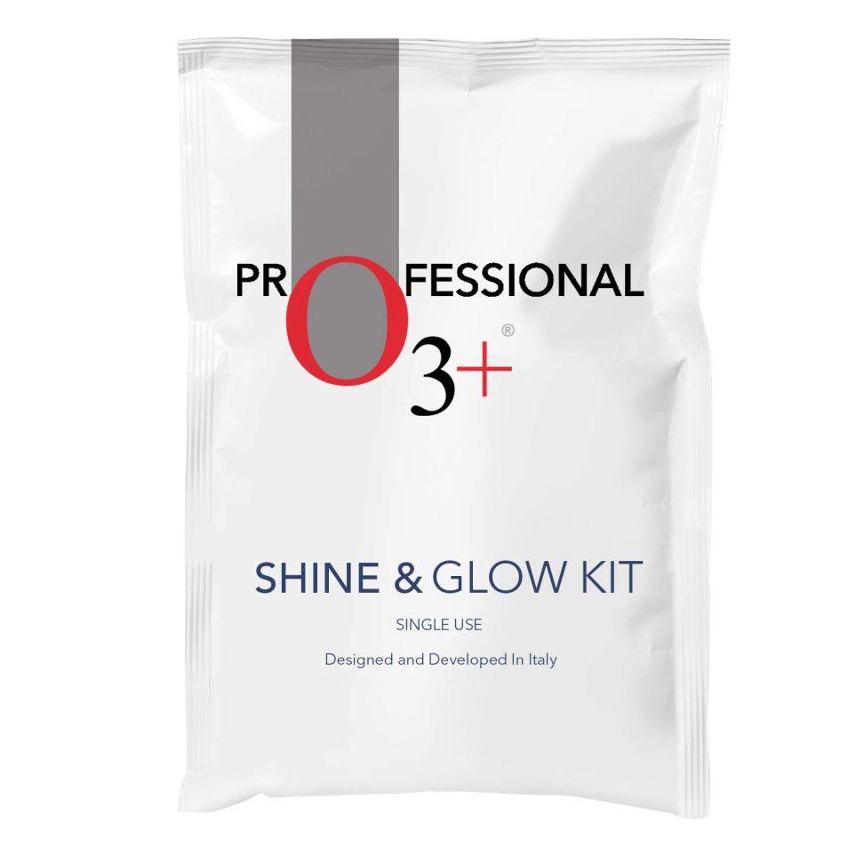 O3+ Shine & Glow Mono Dose Набор для осветления, отбеливания и выравнивания тона кожи (38g)