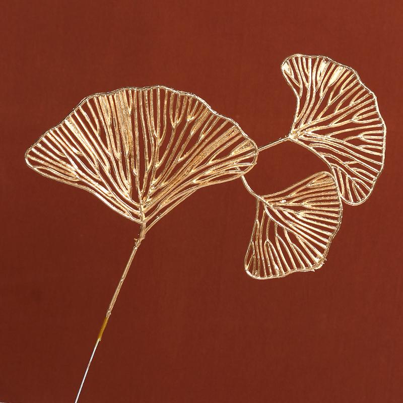 Золотой букет искусственных цветов Искусственное растение Украшение для дома, комнаты, Рождественское украшение, Новогодние подарки, Аксессуары