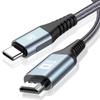 USB Type C HDMI Conversion Cable 1M Sweguard UHD Video Unidirectional Communication USB C To HDMI Cable Thunderbolt Compatible with Pro Max Galaxy
