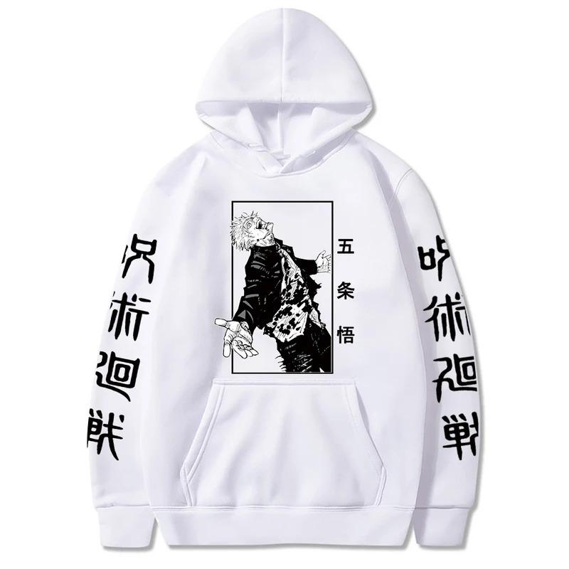Furious Satoru Gojo Men's Hoodie Autumn Winter Casual Sweatshirt Men Womnen Fashion Brand Design Pullover Men's Hoodies