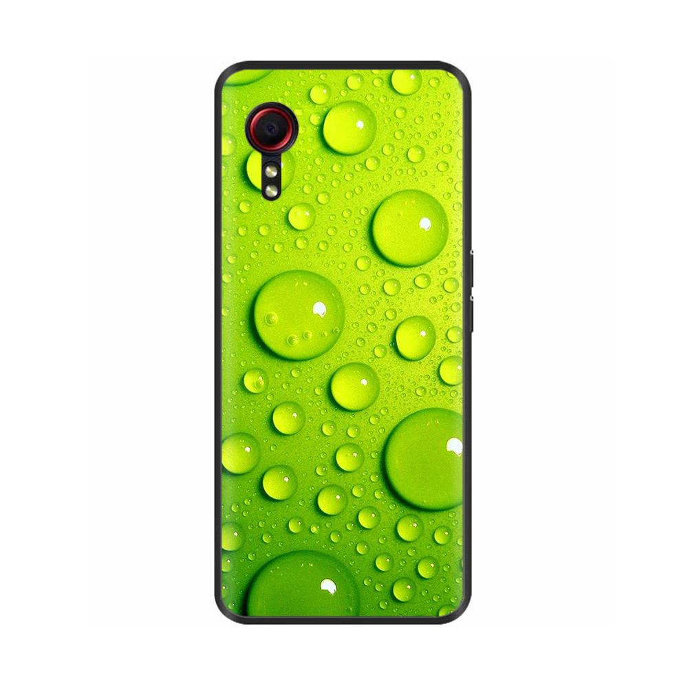 For Samsung Galaxy Xcover7 Xcover 7 Sumsung X Cover7 Cover 7 Case Black TPU Soft Lovely Painted Shockproof Shell Silicone Cover