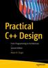 The Practical C++ Design : From Programming To Architecture Book