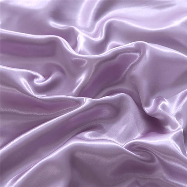 Luxury Bedding Sets 3PCS Solid Color Bed Cover Sets Silk Duvet Cover Set Summer Silk Sheets