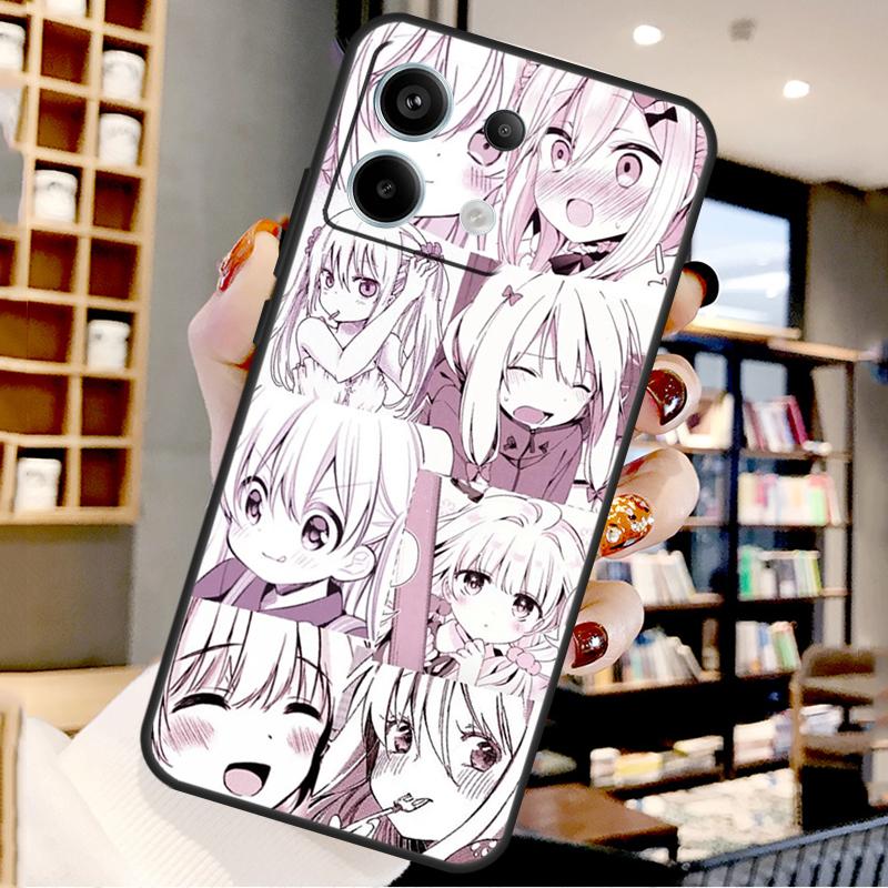 Кавайная Япония Девушки Харадзюку Розовый Для Xiaomi Redmi Note 14 Pro 13 12 11 9 10 15 Pro Plus Чехол Для Redmi 15 15C 14C 10C 12C 13C
