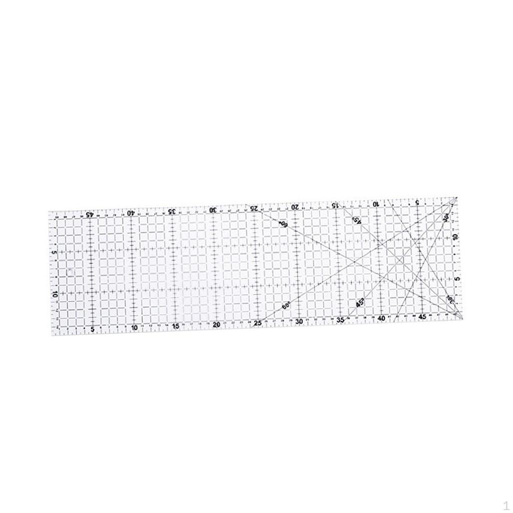 Acrylic Quilting Ruler Cloth Cutting Template Measuring Quilter Handmade Supplies Craft