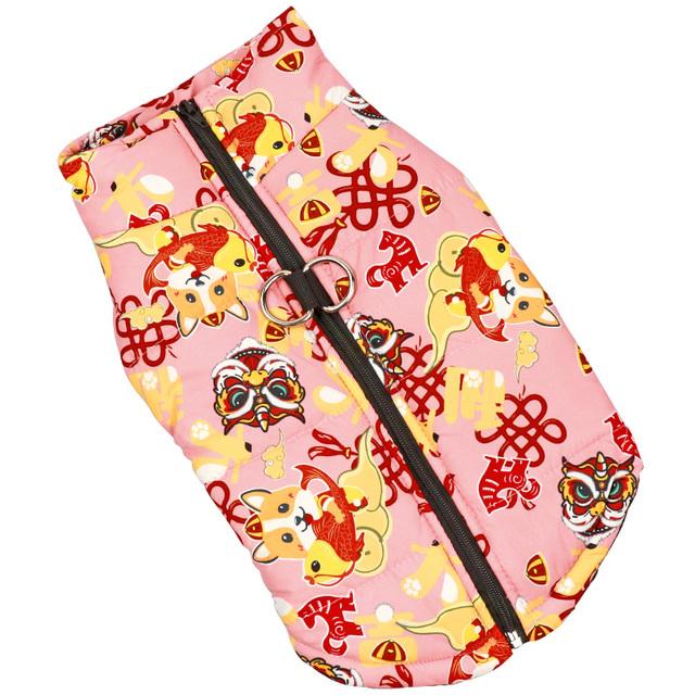 Одежда для собак, зимняя куртка для собак, пальто, водонепроницаемая рождественская одежда для щенков, маленькая, средняя, ​​большая собака, мопс, чихуахуа, Ropa Para Perros