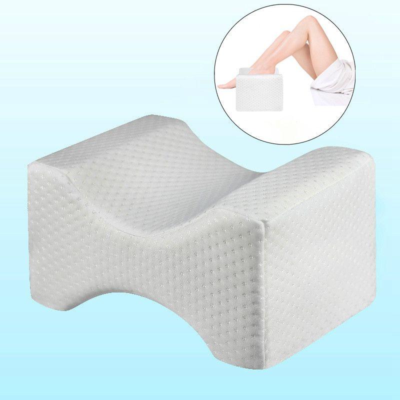 Comfortable Memory Foam Knee Pillow With Supportive Design For Hip Pain And Back Discomfort