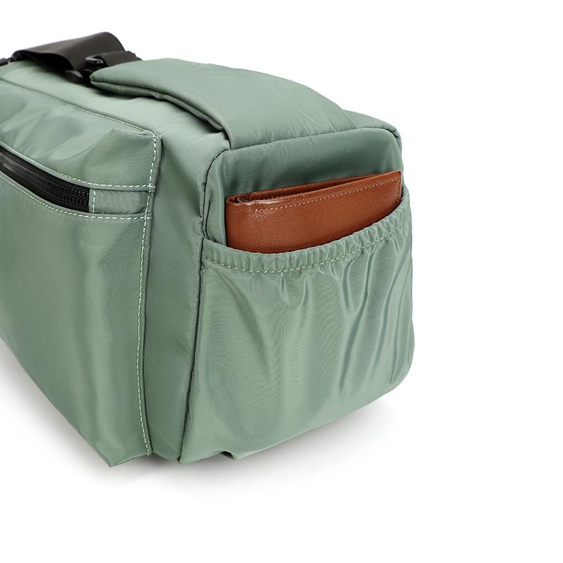 Women's Large Capacity Shoulder Bag Men's Sports Crossbody Bag Light Solid Color Mountaineering Dumpling Bag