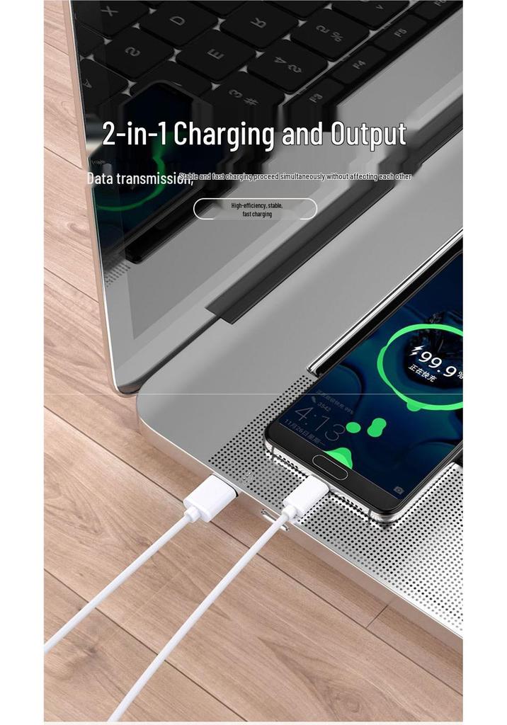 Совместимый с OPPO R17/Reno/FindX/K5/K3/K7/A11/A72 Кабель для быстрой зарядки и передачи данных