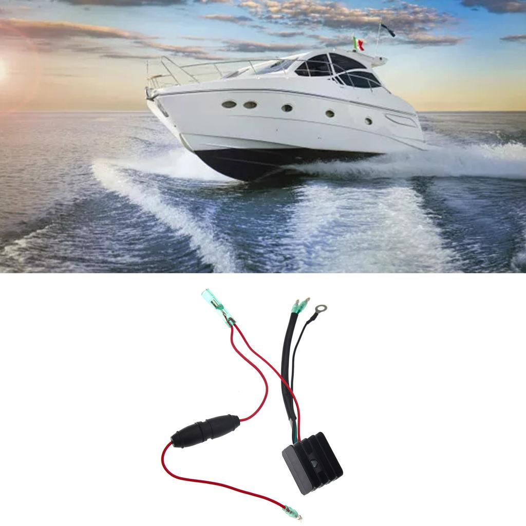 Регулятор напряжения Выпрямитель подвесного выпрямителя Регулятор напряжения в сборе 6G1?81970?61 из 25?70 л.с. 1984 года?2001 Детали двигателя-