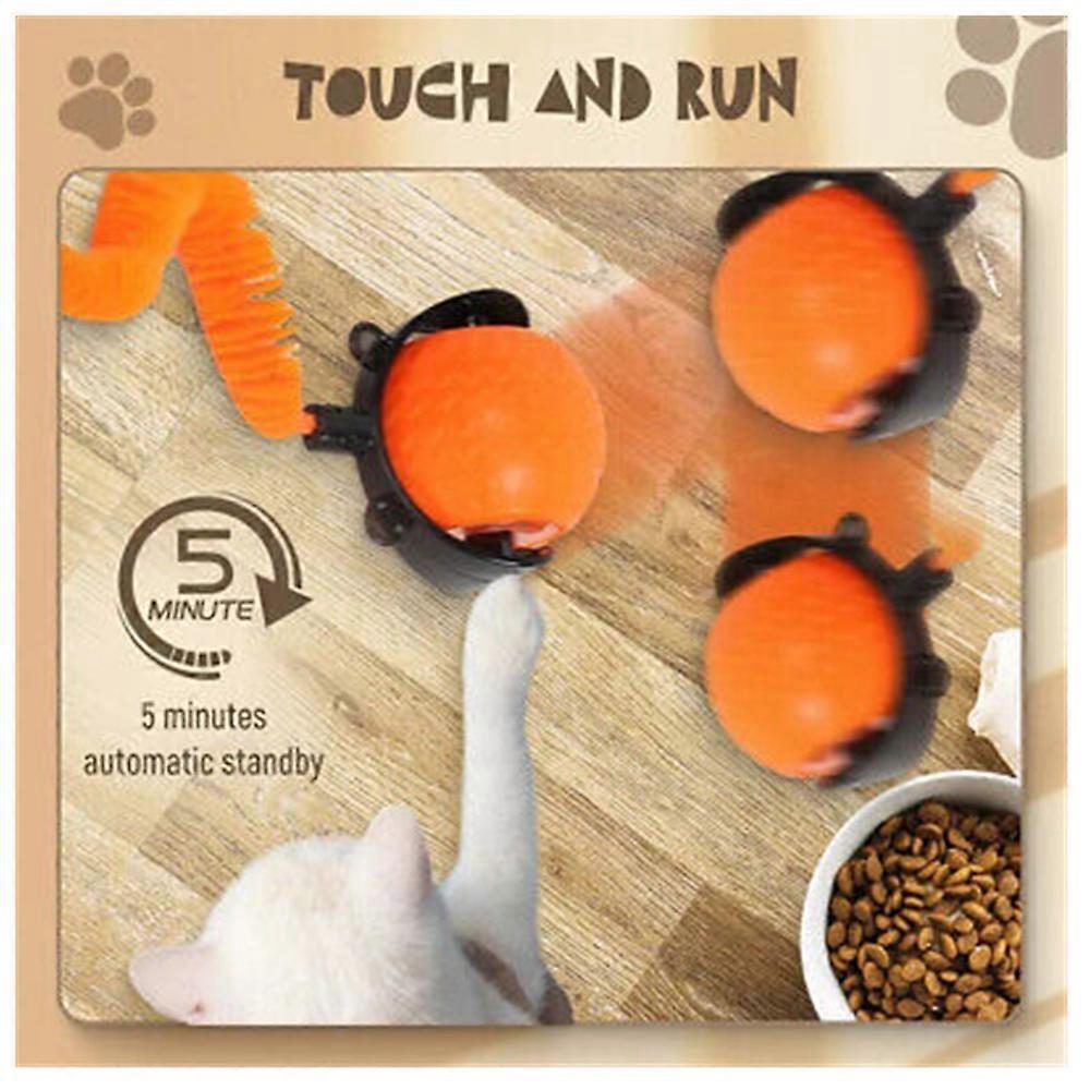 Interactive Rolling Cat Toy Ball, Self Rolling Dog Ball Interactive Cat Toys