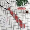 Small Tie Male and Female Students College Style Lazy Plaid Harajuku Trend Japanese JK Uniform