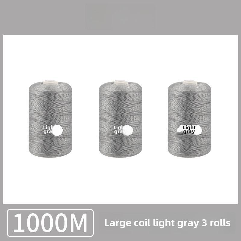 1000 ярдов ниток для бытового шитья: Полиэстер, цветная ручная работа, тонкая катушка