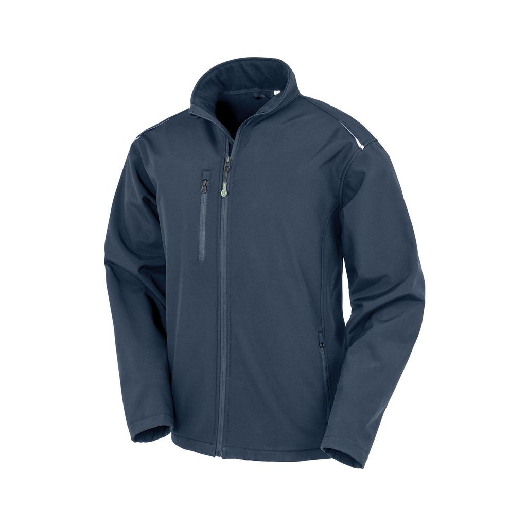 Result Genuine Recycled Mens Printable 3 Layer Soft Shell Jacket