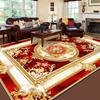 Ретро Роскошные Мягкие Ковры для Гостиной Европейская Декорация Зона Дивана Нескользящие Напольные Коврики Спальня Великолепный Ковер Настраиваемый