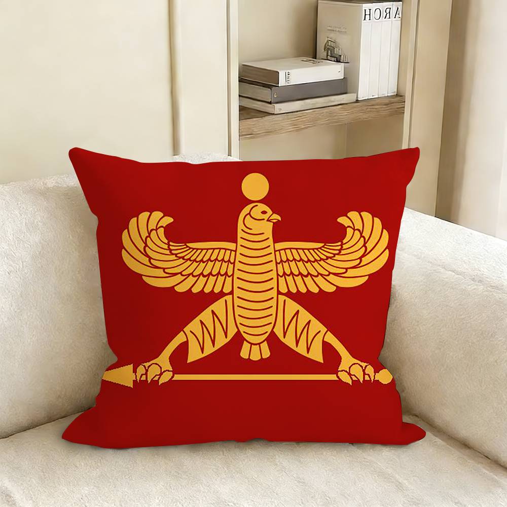 A-Achaemenid E-Empire Pillow Case Living Room Sofa Cushion Cover Suitable For Home Bedroom Room Decoration