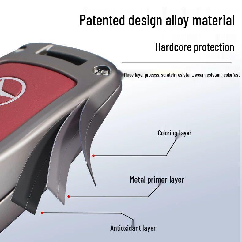 Металлическая крышка для ключа Mercedes S400/S450/S350/S320/GLS450