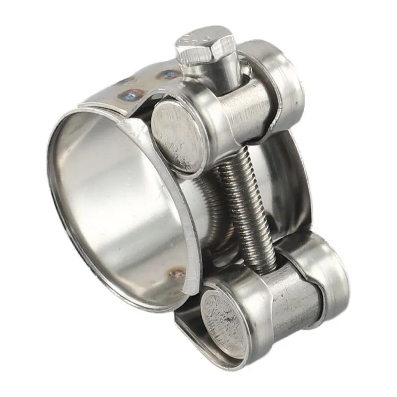 Hose Clamps-Clips Stainless Steel Heavy Duty T Bolt Exhaust Type 1-50 For Engine Intake Hose Exhaust Clamps Turbo Pressure Hoses