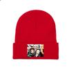 Kimetsu No Yaiba Demon Slayer Knit Hat Beanies Autumn Winter Hat Warm Unisex  Hip Hop Manga Japan Samurai Cap Unisex Women Gifts